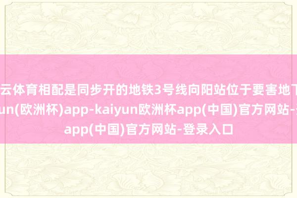 开云体育相配是同步开的地铁3号线向阳站位于要害地下3层-kaiyun(欧洲杯)app-kaiyun欧洲杯app(中国)官方网站-登录入口